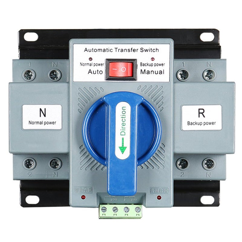 JONAS C JONASC AC110V 63A 2P Automatic Transfer Switch Solar ATS Generator Dual Power Changeover Switch 50HZ/60HZ - Image 1